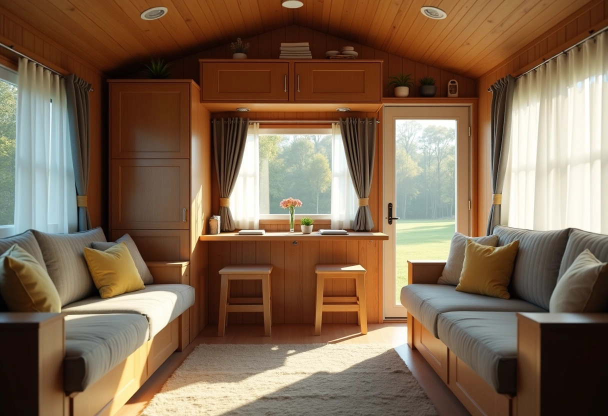 mobil-home camping