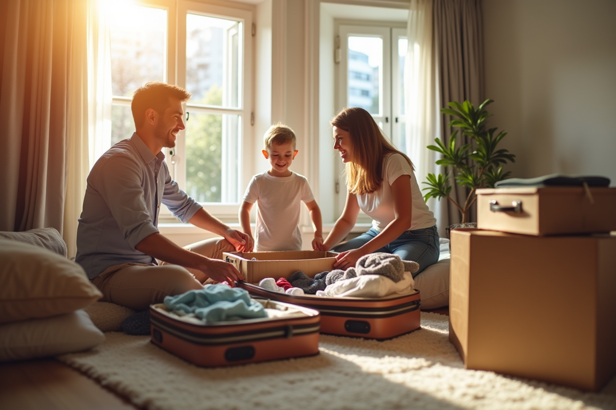 valises déménagement
